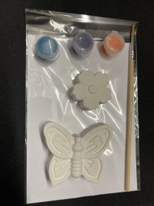 tüte schmetterling + blume